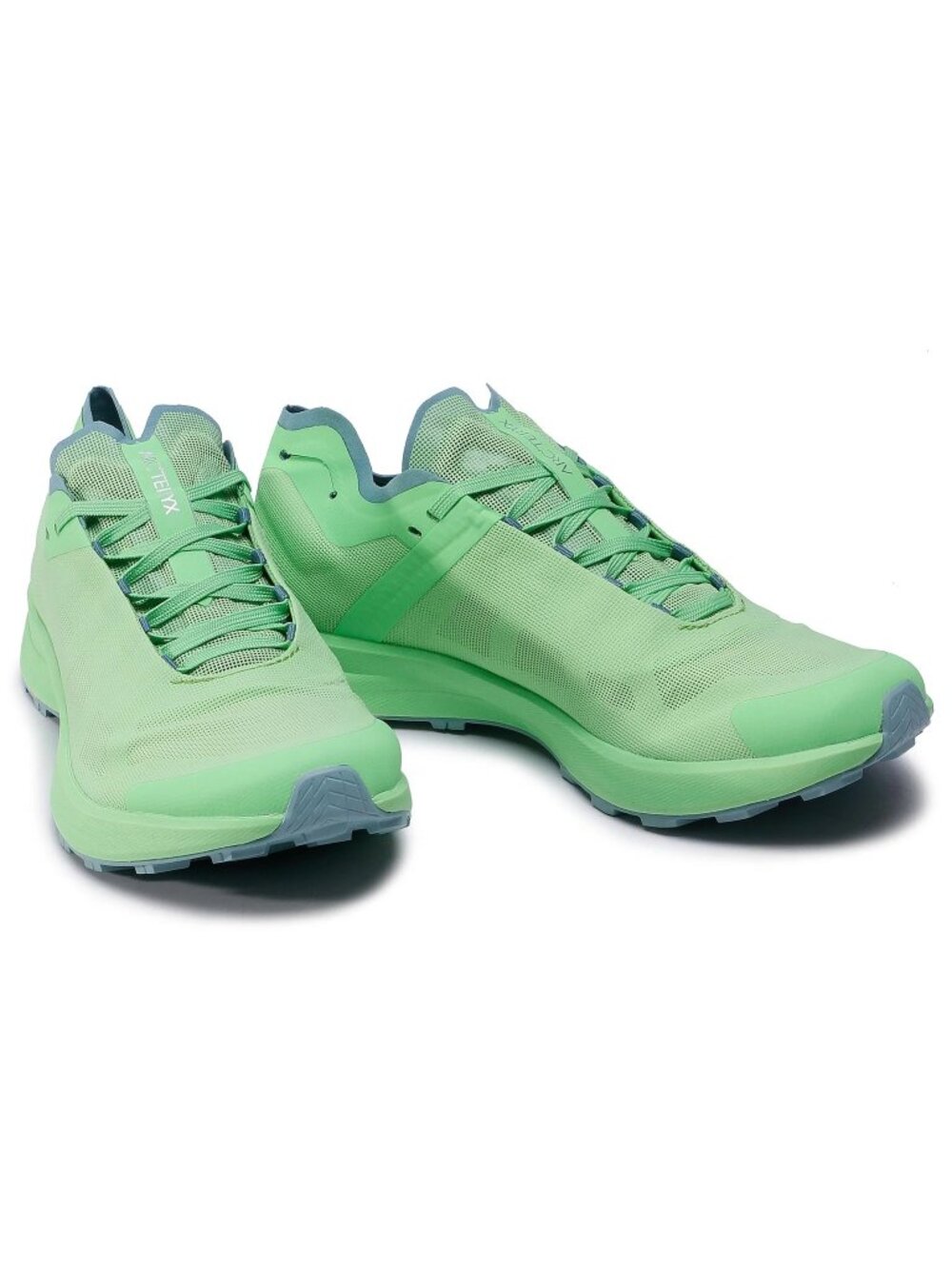 Arc'teryx Norvan Sl Women's G0 Green Lace-Up Low Top Running Shoes Size US 9.5